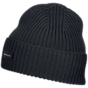 Mütze Ortovox Cozy Rib Beanie schwarz Black Raven