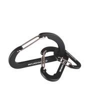 Karabiner LifeVenture Karabiners (3 Pack) schwarz
