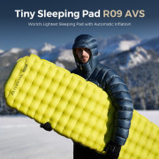 Aufblasbare Isomatte Flextail TINY Sleeping Pad R09 AVS - with pump 196 cm