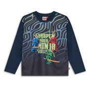 Kinder-T-Shirt Lego Wear Lwtaj 713 Dark Navy dunkelblau Dark Navy