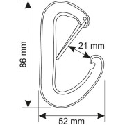 Karabiner Camp Nano 22