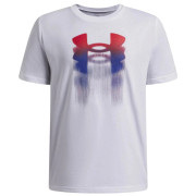 Kinder-T-Shirt Under Armour B Logo Blur SS White weiß White
