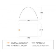 Innenzelt Vango BR003 - Free-Standing Bedroom