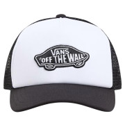 Kinderkappe Vans Classic Patch Curved Bill Trucker schwarz/weiß Black/White