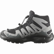 Kinderschuhe Salomon Xa Pro Mid Wp J Black-Sedona Sage-Wrought Iron