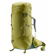 Wanderrucksack Deuter Aircontact Core 70+10 gelb/grün cactus-ivy