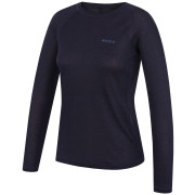 Damen-T-Shirt MOOA Singlebase Active Long blau Navy