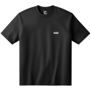 Herren-T-Shirt Vans New Left Chest SS Tee schwarz Black/White