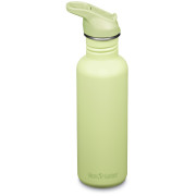 Edelstahlflasche Klean Kanteen Classic 800 ml (w/Flip Seal Sport Cap) hellgrün shadow lime