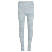 Damen-Funktionsunterhose Icebreaker Women M 260 Tech Vertx H R Leg Chillwav blau/weiß Snow/Zincblue/J