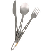 Besteckset Warg Hyperion Titan Cutlery Set grau grey