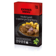 Fertigessen Expres menu KM Rindergulasch mit Bratkartoffeln