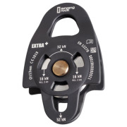 Umlenkrolle Singing Rock Extra Plus schwarz