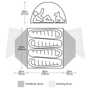 Zelt Big Agnes Copper Spur Hv UL4 2025