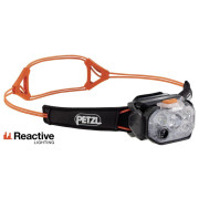Leistungsstarke Stirnlampe Petzl Swift RL schwarz/orange Black Orange