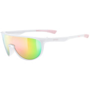 Kinder-Sonnenbrille Uvex Sportstyle 515 weiß/rosa White Matt/Mirror Pink