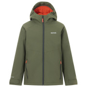 Kinder Winterjacke Regatta Hillain Warm Lined Dark Khaki khaki DrkKhaTea