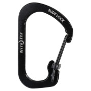 Hilfskarabiner Nite Ize S-Biner Stainless Steel #3 schwarz Černá