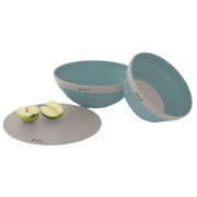 Set Schüsseln und Sieb Outwell Collaps Bowl & Colander Set hellblau Classic Blue