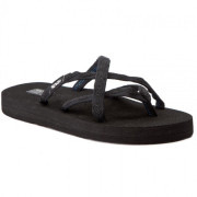 Damen Flip-Flops Teva Olowahu schwarz MixBlackOnBlack
