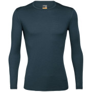 Herren-T-Shirt Icebreaker Mens 200 Oasis LS Crewe blau/grün Nightfall