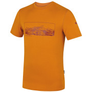 Herren-T-Shirt Zulu Bambus Alpine 210 Short orange curry