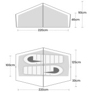 Ultraleichtes Zelt Terra Nova Equipment Laser Lite 2