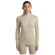 Damen-Funktionsshirt Icebreaker Women M 260 Tech Vertex LS HZ AlpGeo