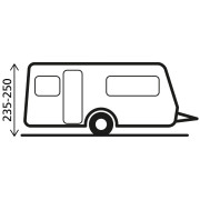 Vordach Brunner Skia 300 Aerocampin