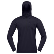 Herren Funktions-Sweatshirt Norrona falketind warm1 Hood schwarz Caviar Black