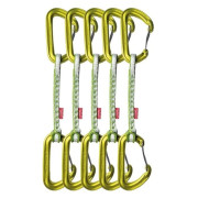 Express-Set Ocún HAWK QD WIRE DYN 8 mm 15 cm 5-pack hellgrün green