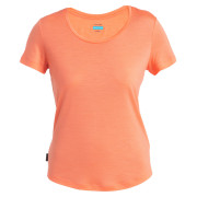 Damen-Funktionsshirt Icebreaker Women Merino 125 Cool-Lite™ Sphere III SS Scoop Tee orange Tang