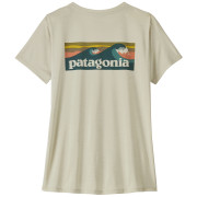 Damen-T-Shirt Patagonia Women's Capilene Cool Daily Shirt - Boardshort Logo