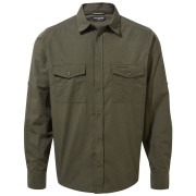Herrenhemd Craghoppers Kiwi Long Sleeved Shirt grün Woodland Green
