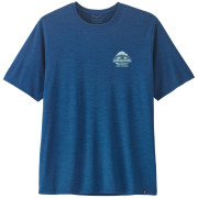 Herren-T-Shirt Patagonia Men's Capilene Cool Daily Shirt - Great Waves blau Clement Blue - Light Clement Blue X-Dye