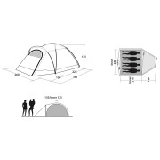 Wanderzelt Outwell Cloud 4
