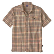 Herrenhemd Patagonia M's A/C Shirt braun Bloom: Seabird Grey