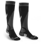Kniestrümpfe Bridgedale Ski Lightweight schwarz/grau black/grey/816