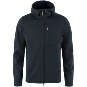 Herren-Sweatshirt Fjällräven Keb Fleece Hoodie dunkelblau Dark Navy
