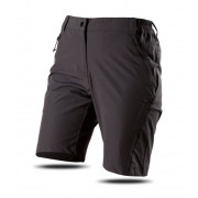 Damenshorts Trimm TRACKA schwarz dark grey