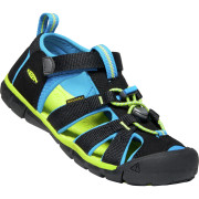 Kindersandalen Keen Seacamp II CNX K schwarz Black/BrilliantBlue
