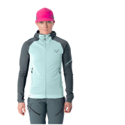 Damen-Sweatshirt Dynafit Radical Ptc Hooded Jkt W blau/hellblau 0721 - cinder/3180