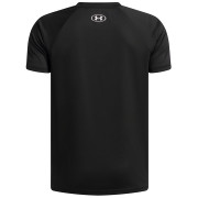 Kinder-T-Shirt Under Armour Tech Split Wordmark SS Black