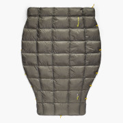 Daunen-Quilt Sea to Summit Ember 7C Down Quilt Long schwarz/grau Beluga Black