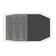 Zeltunterlage Robens Footprint Cima Versa 3