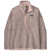 Damen-Sweatshirt Patagonia Better Sweater 1/4 Zip rosa Pink Frost