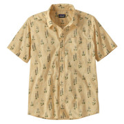 Herrenhemd Patagonia M's Go To Shirt beige Lupine Trail: Beeswax Tan