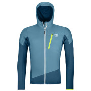 Herrenjacke Ortovox Ladiz Hybrid Jacket M blau Petrol Blue