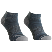 Damen-Merinosocken Ortovox Alpine Light Low Socks W grau/blau Dark Arctic Grey