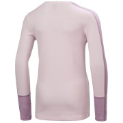 Kinder-Funktionsset Helly Hansen Jr Lifa Merino Midweight Set Purple Clay